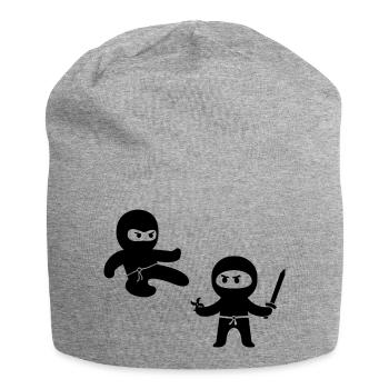 ninjas - Jersey-Beanie - Grau meliert - Vorne