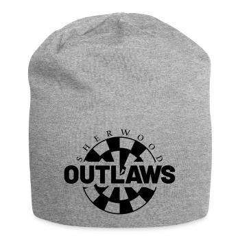sherwood outlaws Dartscheibe - Jersey-Beanie - Grau meliert - Vorne