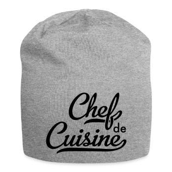Chef de Cuisine - Jersey Beanie - heather grey - Front