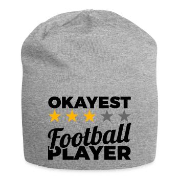 Average football player - Jersey Beanie - heather grey - Front