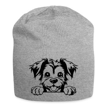 Yorkshire Terrier - Jersey Beanie - heather grey - Front