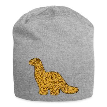 Brachiosaure Dinonugget - Bonnet en jersey - gris chiné - Devant