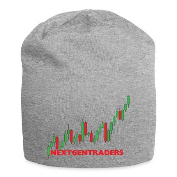 NextGenTraders - Bonnet en jersey - gris chiné - Devant