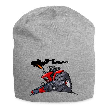 1294 DRAWSMALL RED RUS - Jersey-Beanie - Grau meliert - Vorne