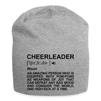 Cheerleader Meaning - Jersey Beanie - heather grey - Front