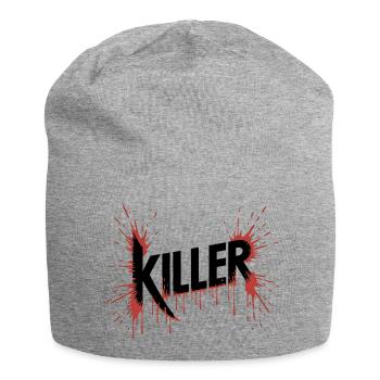 Killer - Killer Blood Design - Jersey Beanie - heather grey - Front