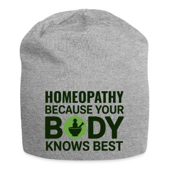 Homeopathy Body Knows Best Professional Clinician - Bonnet en jersey - gris chiné - Devant