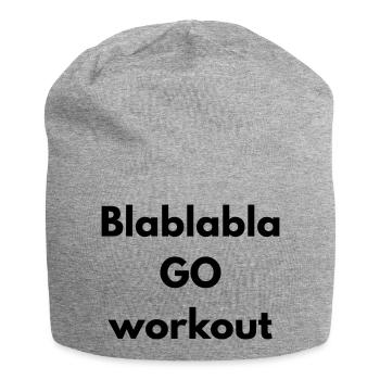BLABLABLA go workout - Bonnet en jersey - gris chiné - Devant