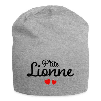 Petite Lionne Humour Surnom Affectueux Femme - Bonnet en jersey - gris chiné - Devant