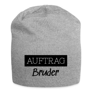 Commander Brother Family Funny Gift - Bonnet en jersey - gris chiné - Devant