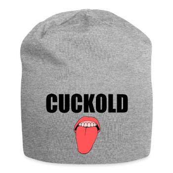 Cuckold - Jersey-Beanie - Grau meliert - Vorne