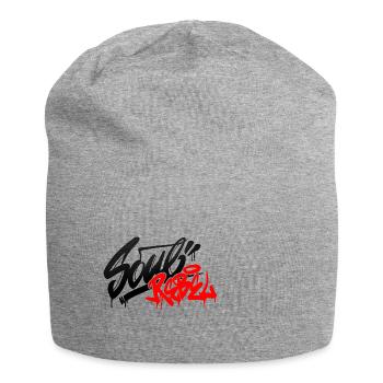 Soul Rebel <- - Jersey-Beanie - Grau meliert - Vorne
