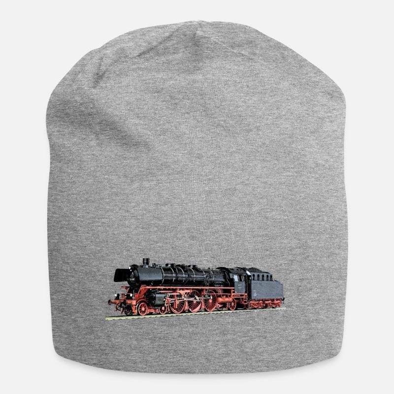 Dampflok 03.10 - Jersey-Beanie - Grau meliert