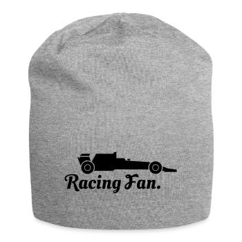 Motorsport Fan - Jersey-Beanie - Grau meliert - Vorne