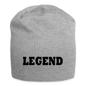 Legend - Jersey-Beanie - Grau meliert - Vorne