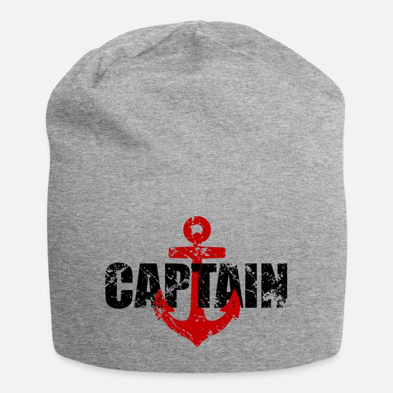 CAPITAINE CAPITAINE - Bonnet en jersey - gris chiné