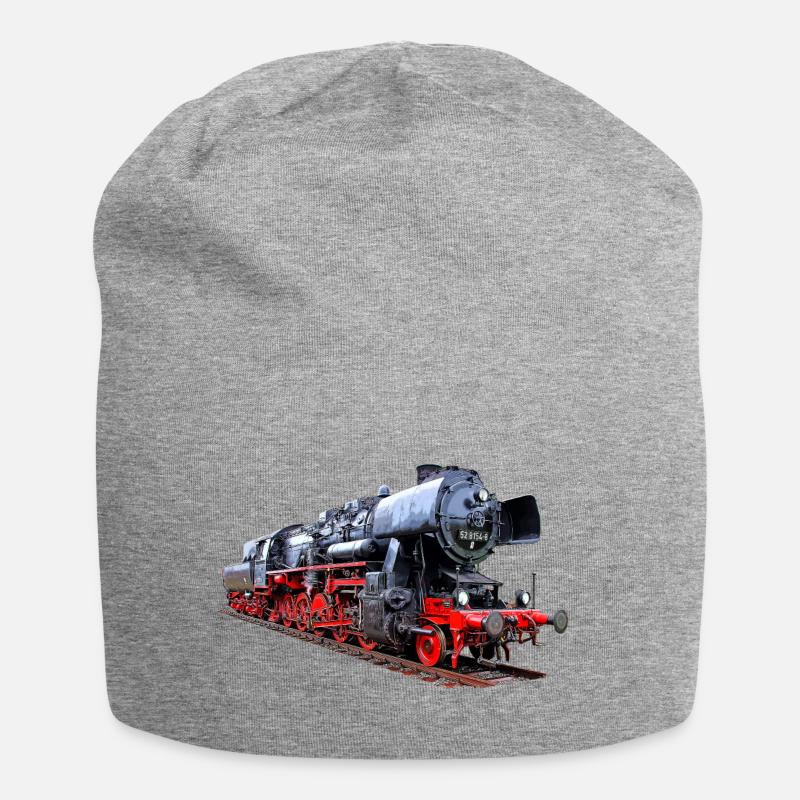 Dampflok 52 8154 BR 52 - Jersey-Beanie - Grau meliert
