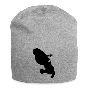 Martinique - Bonnet en jersey - gris chiné - Devant
