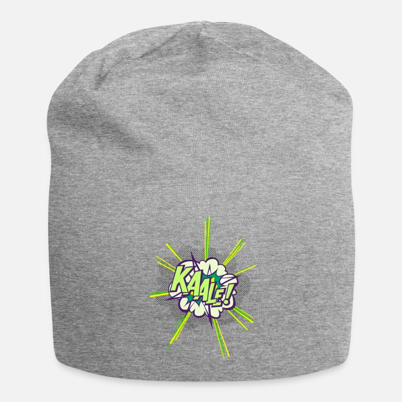 KAALE! - Jersey-Beanie - Grau meliert