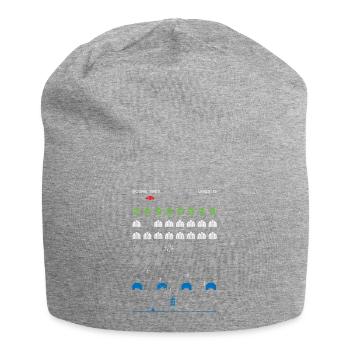 Who Invaders - Jersey Beanie - heather grey - Front