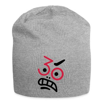 Ups, 30 ans! - Bonnet en jersey - gris chiné - Devant