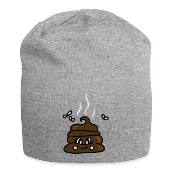 little sweet cunning, funny gift idea - Jersey Beanie - heather grey - Front