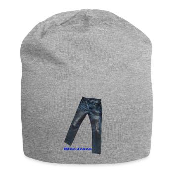 Blue jeans - Jersey Beanie - heather grey - Front