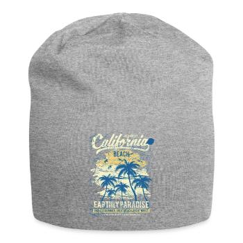 California Beach - Jersey Beanie - heather grey - Front
