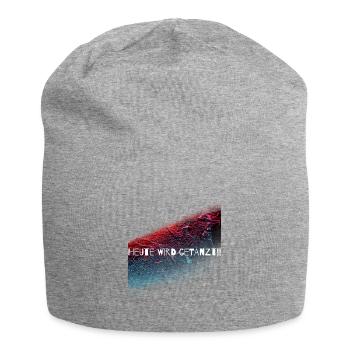 Today is danced,discotheque,dancing,gift - Jersey Beanie - heather grey - Front