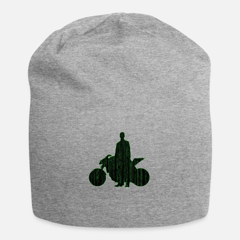 Matrix Biker - Jersey Beanie - heather grey