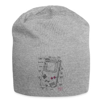 Console - Bonnet en jersey - gris chiné - Devant