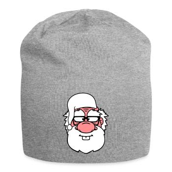 manteau de pyjama de grand-père - Bonnet en jersey - gris chiné - Devant