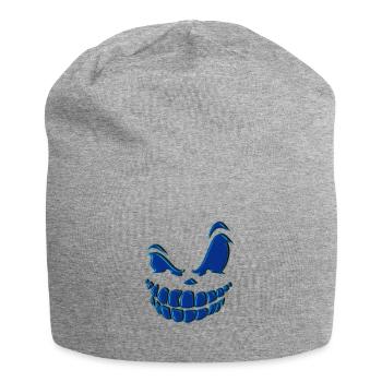 Sourire sourire méchant sourire costume Halloween - Bonnet en jersey - gris chiné - Devant