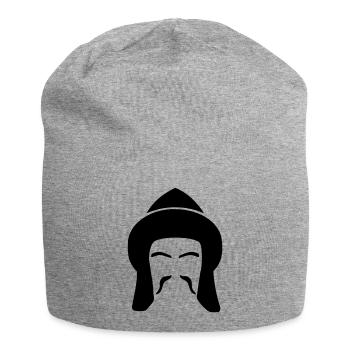 Türk - Jersey-Beanie - Grau meliert - Vorne