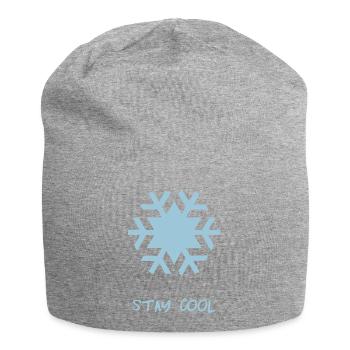 stay cool - Jersey Beanie - heather grey - Front