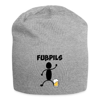 Fußpils - Bonnet en jersey - gris chiné - Devant