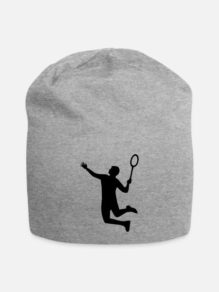 Badminton - Bonnet en jersey - gris chiné