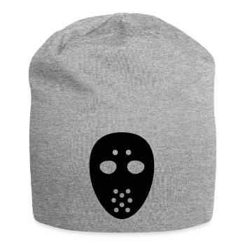Hockey sur glace Masque - Bonnet en jersey - gris chiné - Devant