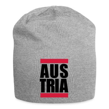 Austria Logo Design - Bonnet en jersey - gris chiné - Devant