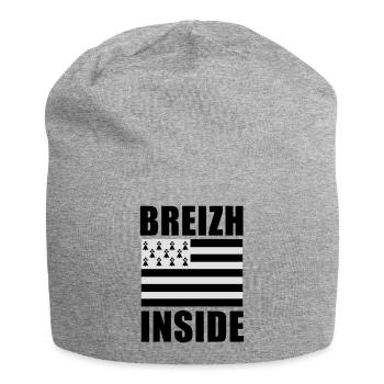 Breizh inside drapeau - Bonnet en jersey - gris chiné - Devant