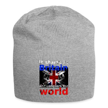 Britain - Jersey Beanie - heather grey - Front