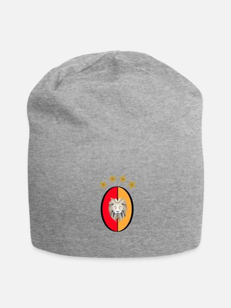 GS - Gala - Aslan - Löwe - Jersey-Beanie - Grau meliert