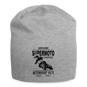 Supermoto - Jersey-Beanie - Grau meliert - Vorne