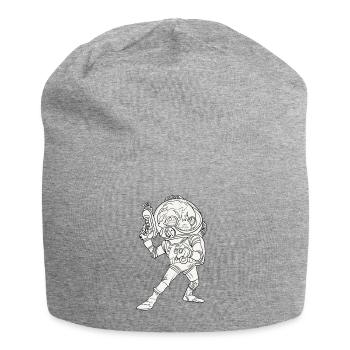 Alien - Bonnet en jersey - gris chiné - Devant
