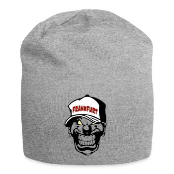 Frankfurt Clown - Jersey-Beanie - Grau meliert - Vorne