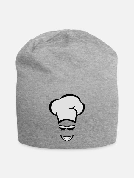 kochen koch sonnenbrille - Jersey-Beanie - Grau meliert