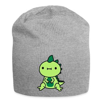 kleiner suesser kawaii - Jersey-Beanie - Grau meliert - Vorne