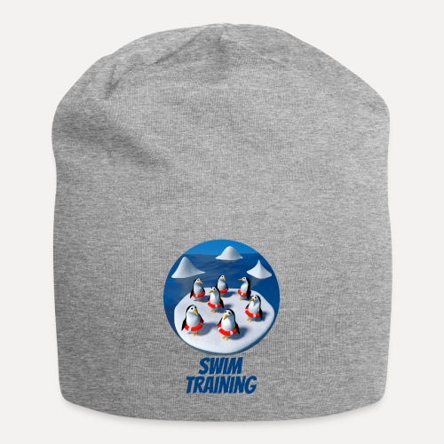 Penguins at swimming lessons - Jersey Beanie