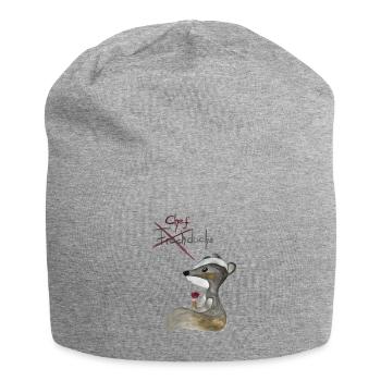 Frechdachs - Chefdachs - Jersey-Beanie - Grau meliert - Vorne