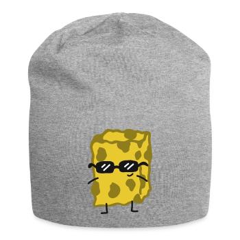 Éponge ménage Drôle - Bonnet en jersey - gris chiné - Devant
